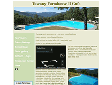 Tablet Screenshot of gufotuscany.com